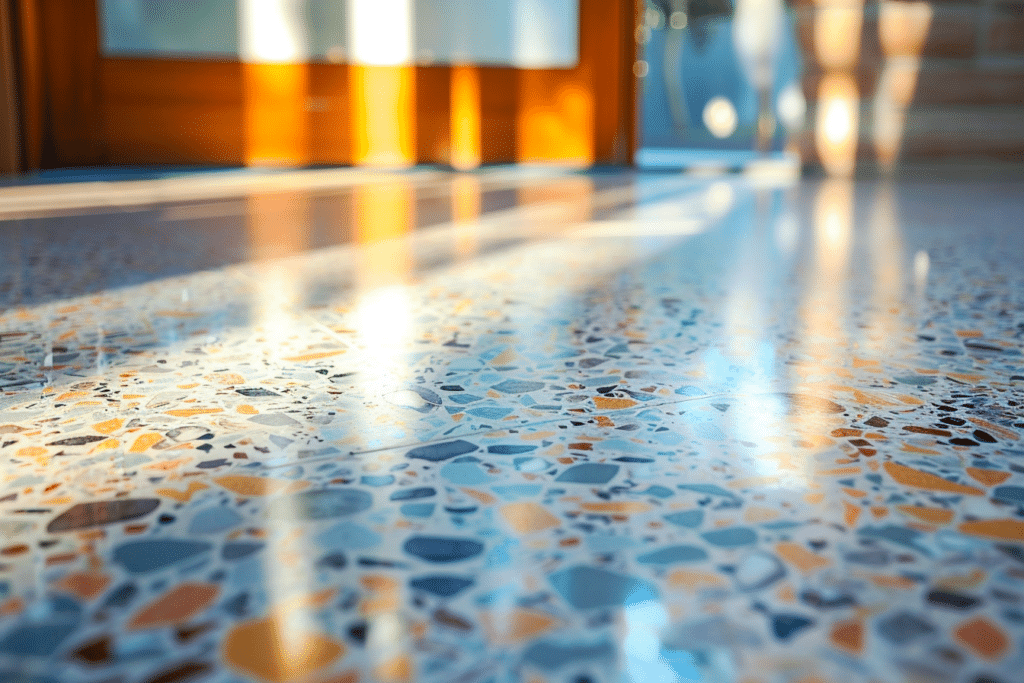  Terrazzo Flooring Close Up | How Much Does Terrazzo Flooring Cost To Install?