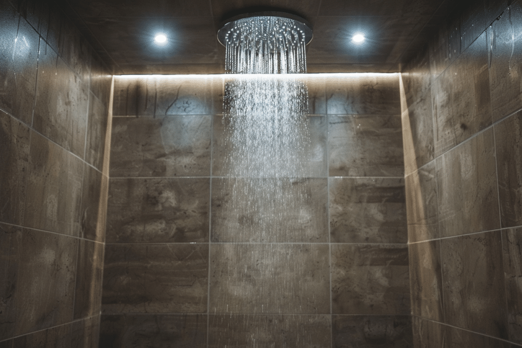 Modern shower head | How Much Does A Tub To Shower Conversion Cost?