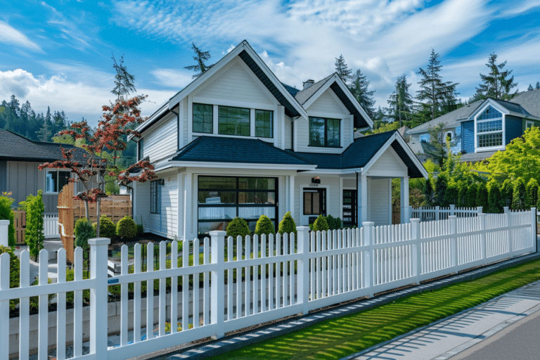 New vinyl fence Installed | How Much Does A Vinyl Fence Cost?