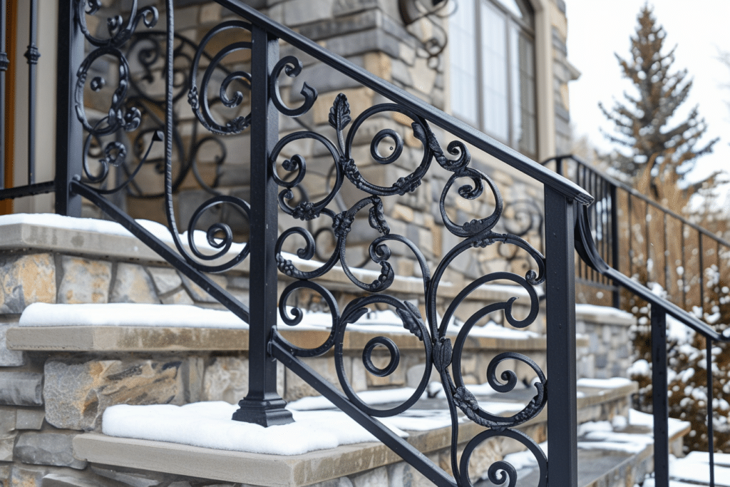 Outdoor Wrought Iron Railing | How Much Does Wrought Iron Railing Cost?