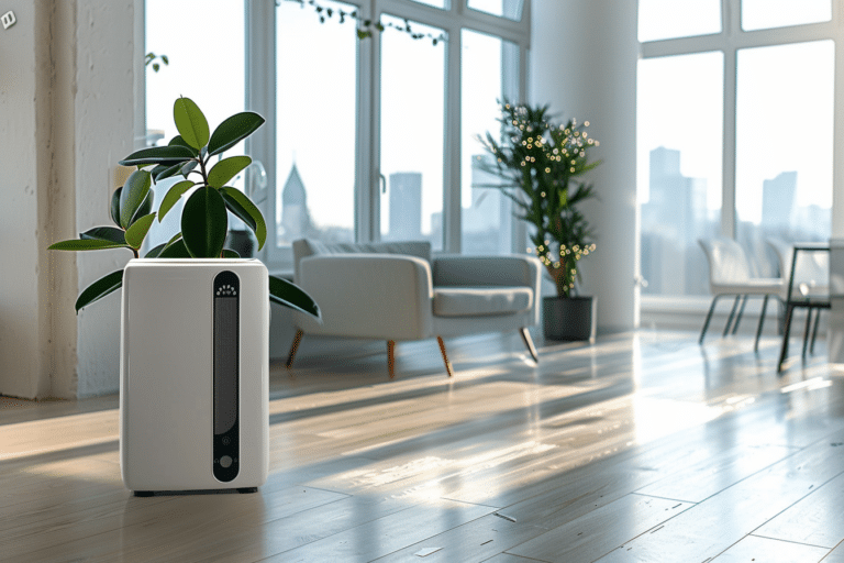 Portable-Dehumidifier in a home | How Much Does A Dehumidifier Cost To Install?