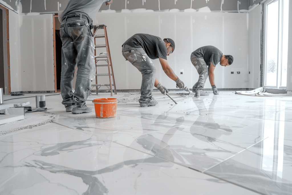 Professional tile installation | How Much Does Tile Installation Cost?