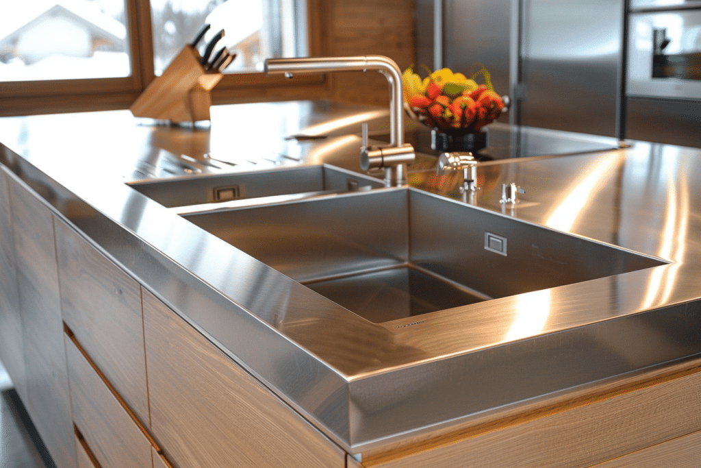 Stainless Steel Countertops | How Much Do Stainless Steel Countertops Cost?