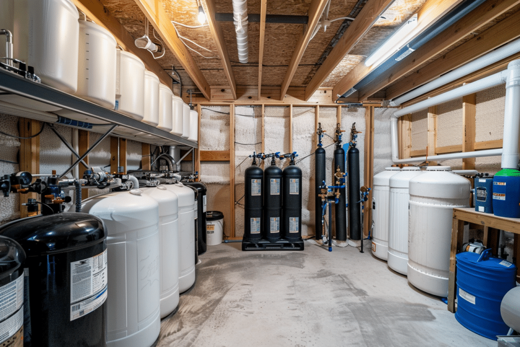 Water filtrations system installed in a home | How Much Do Water Filtration System Repairs Cost?
