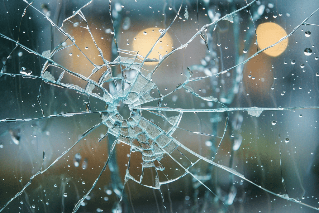 Cracked home window glass | How Much Does A Window Glass Replacement Cost?
