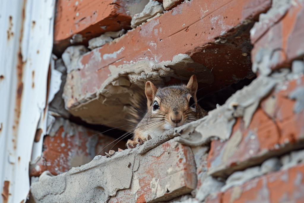 Squirrel nest inside of brick chimney | How Much Does Squirrel Removal Cost?