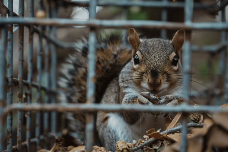 squirrel removal trap squirrel inside