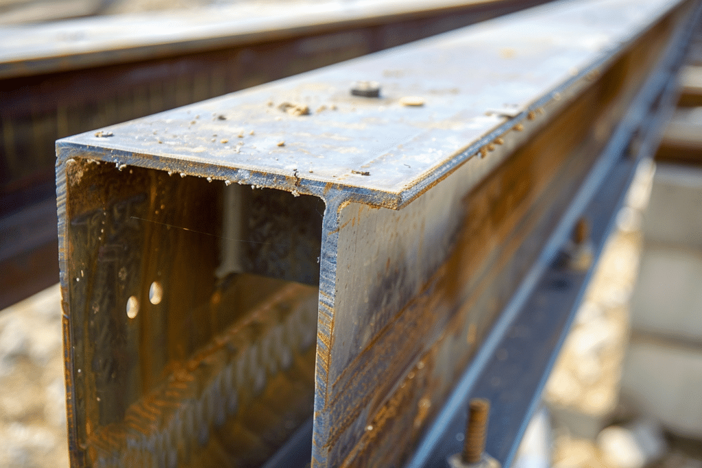 steel beams for construction