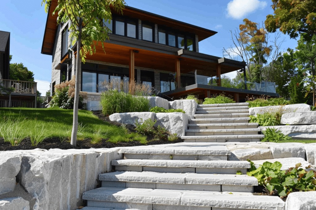 White Stone Steps | How Much Do Stone Steps Cost?