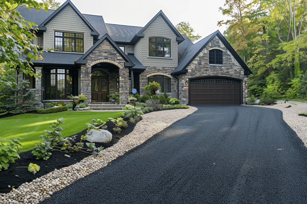 Chip Seal Driveway | How Much Does A Chip Seal Or Tar And Chip Driveway Cost?