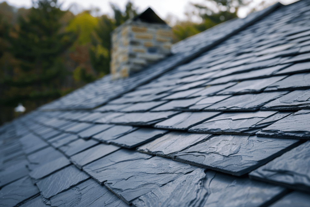 Synthetic Slate Roofing Up Close | How Much Does Synthetic Slate Roofing Cost?