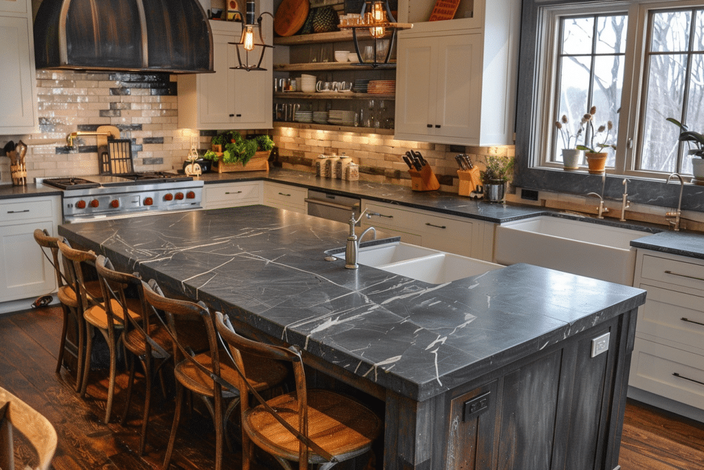 Rustic soapstone countertops | How Much Do Soapstone Countertops Cost?