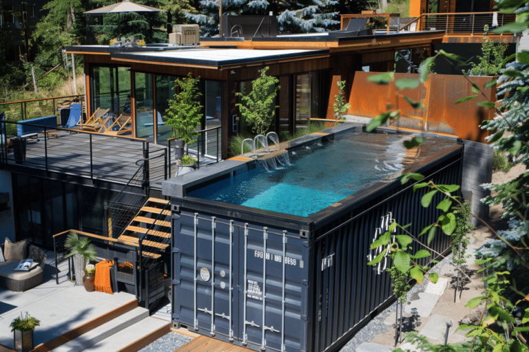 Shipping Container Pool | How Much Does A Shipping Container Pool Cost?