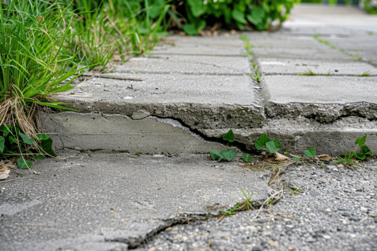 Sidewalk in need of repair | How Much Does a Sidewalk Cost To Repair?