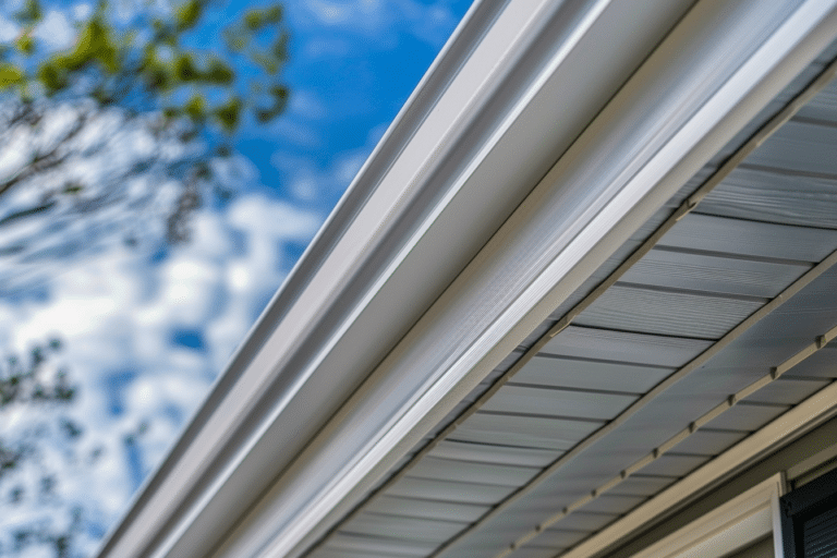 White Soffits and Fascia Boards | How Much Does It Cost to Replace Soffits and Fascia Boards?