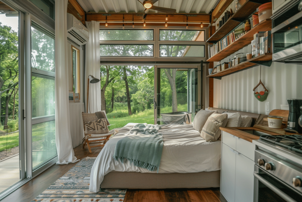 Bedroom Inside Container Home | How Much Does A Shipping Container Home Cost?