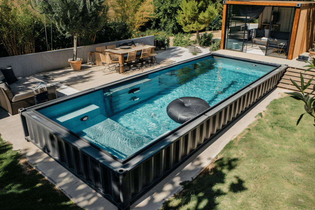 Shipping Container Pool | How Much Does A Shipping Container Pool Cost?